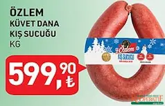 ÖZLEM KÜVET DANA KIŞ SUCUĞU KG ÖZLEM KÜVET DANA KIŞ SUCUĞU KG